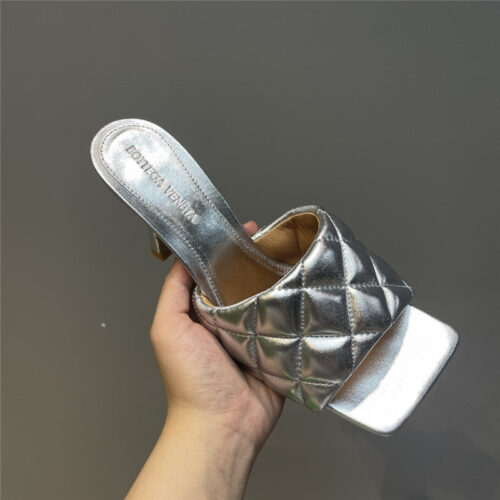 High Quality Luxury Bottega Veneta High Heel Slippers product detail