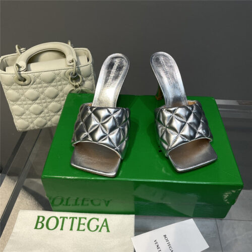High Quality Luxury Bottega Veneta High Heel Slippers alternate view