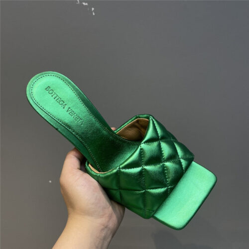 High Quality Luxury Bottega Veneta High Heel Slippers – Style 93094 product detail