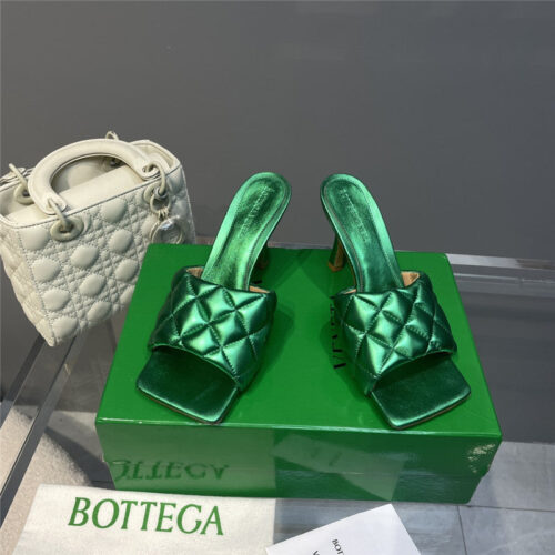 High Quality Luxury Bottega Veneta High Heel Slippers – Style 93094 alternate view