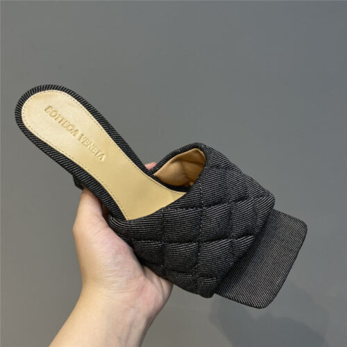 High Quality Luxury Bottega Veneta High Heel Slippers – Style 30950 product detail