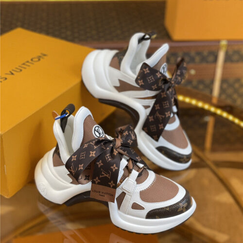 High Quality Luxury Louis Vuitton Archlight Scarf Sneakers product detail