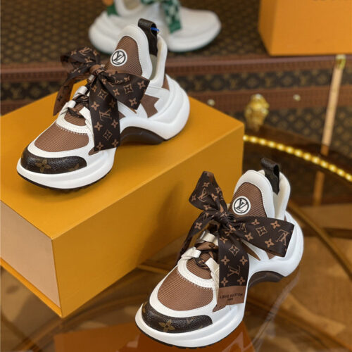 High Quality Luxury Louis Vuitton Archlight Scarf Sneakers product detail