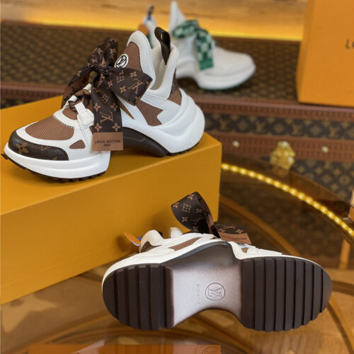 High Quality Luxury Louis Vuitton Archlight Scarf Sneakers product detail