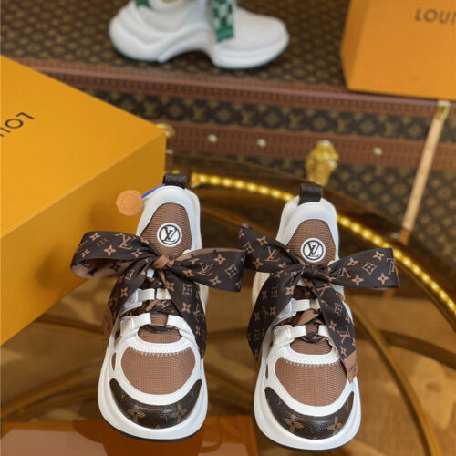 High Quality Luxury Louis Vuitton Archlight Scarf Sneakers product detail