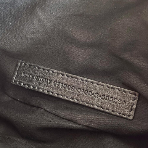 High Quality Luxury Balenciaga Le Cagole Denim Motorcycle Bag product detail