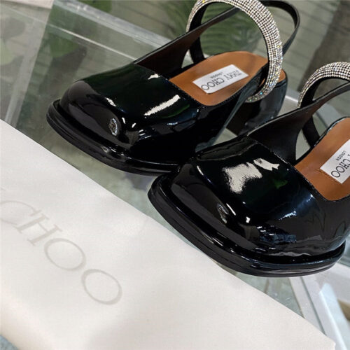 High Quality Luxury Jimmy Choo Joezie Series Flat Square Toe Shoes – Style 47799 product detail