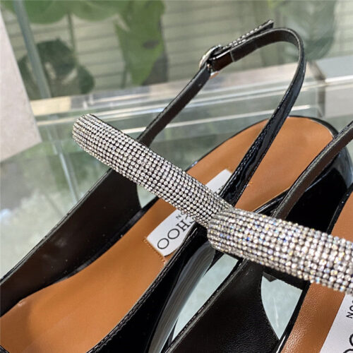 High Quality Luxury Jimmy Choo Joezie Series Flat Square Toe Shoes – Style 47799 product detail