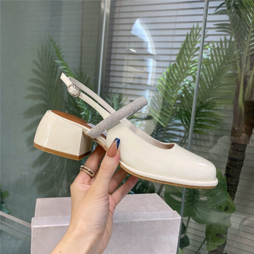 High Quality Luxury Jimmy Choo Joezie Series Flat Square Toe Shoes – Style 11639 alternate view