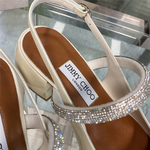 High Quality Luxury Jimmy Choo Joezie Series Flat Square Toe Shoes – Style 11639 product detail