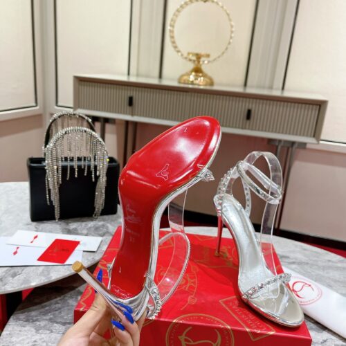 High Quality Luxury Christian Louboutin Spiked Strappy Sandals – Style 95316 product detail