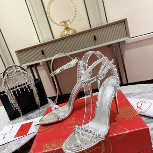 High Quality Luxury Christian Louboutin Spiked Strappy Sandals – Style 95316 product detail
