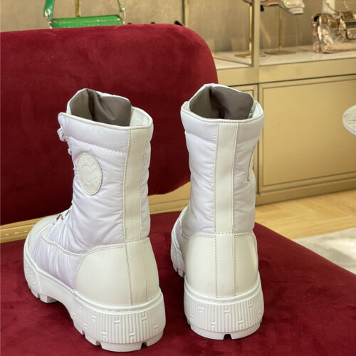 High Quality Luxury Hermes Down Sports Ankle Boots product detail