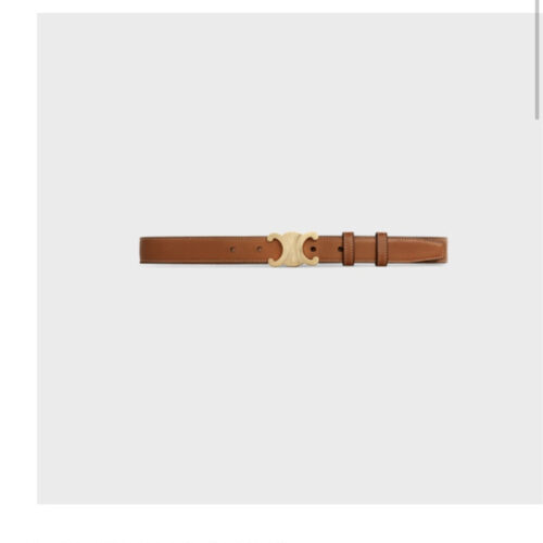 High Quality Luxury Celine Arc De Triomphe Metal Buckle Belt – Style 75718 product detail