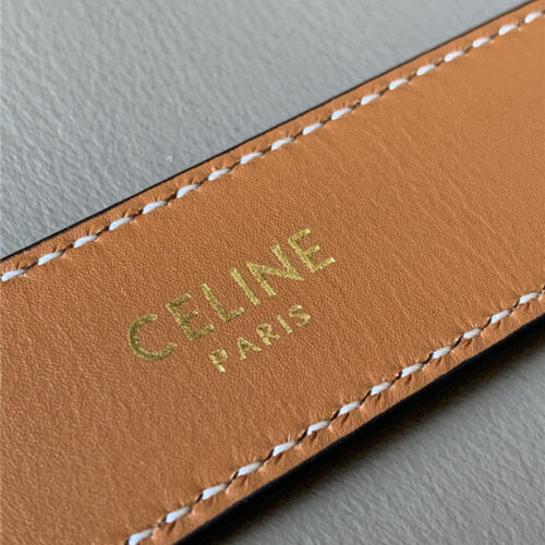High Quality Luxury Celine Arc De Triomphe Metal Buckle Belt – Style 75718 product detail