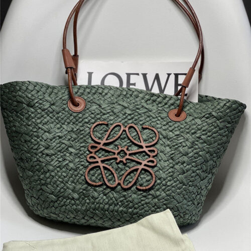 High Quality Luxury Loewe Anagram Basket Bag Mini