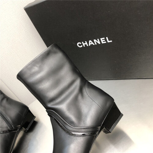 High Quality Luxury Chanel Pointed Toe Boots – Style 73318 product detail