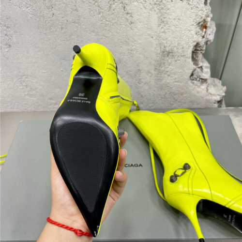 High Quality Luxury Balenciaga Pointed Toe Long Boots – Style 26339 product detail