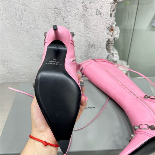 High Quality Luxury Balenciaga Pointed Toe Long Boots – Style 57411 product detail