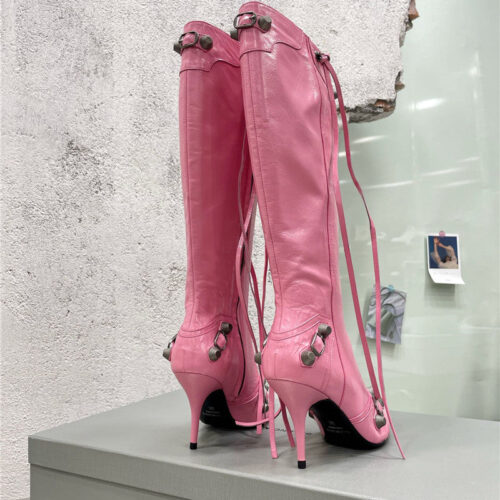High Quality Luxury Balenciaga Pointed Toe Long Boots – Style 57411 product detail