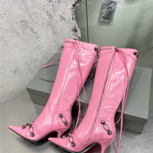 High Quality Luxury Balenciaga Pointed Toe Long Boots – Style 57411 product detail
