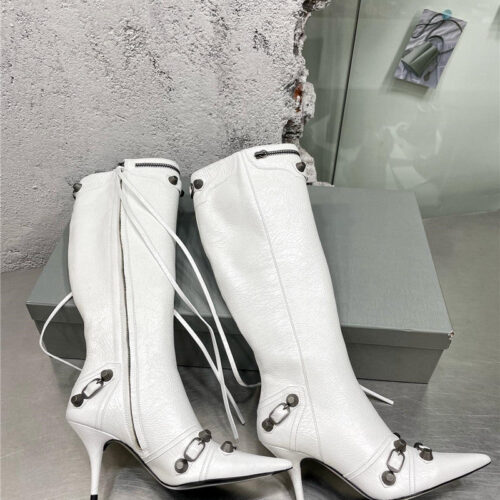 High Quality Luxury Balenciaga Pointed Toe Long Boots – Style 21251 product detail