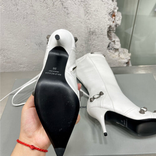 High Quality Luxury Balenciaga Pointed Toe Long Boots – Style 21251 product detail