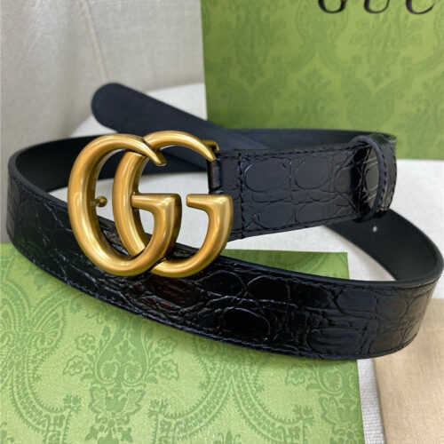 High Quality Luxury Gucci Official Website Classic Double G Belt – Style 92902
