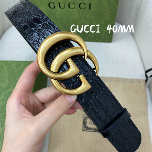 High Quality Luxury Gucci Official Website Classic Double G Belt alternate view