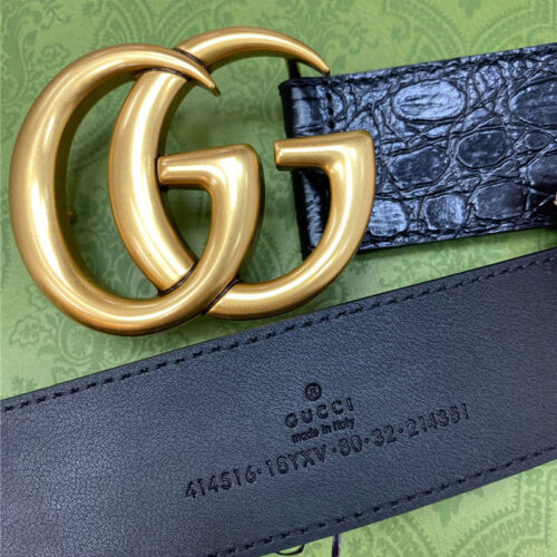 High Quality Luxury Gucci Official Website Classic Double G Belt product detail