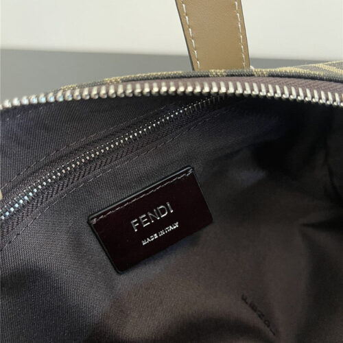 High Quality Luxury Fendi Mini Brown FF Fabric Bag product detail