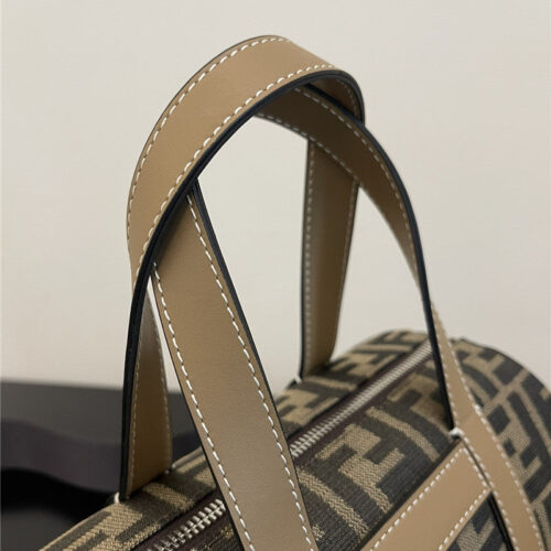 High Quality Luxury Fendi Mini Brown FF Fabric Bag product detail