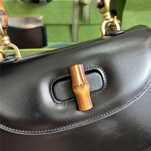 High Quality Luxury Gucci Bamboo 1947 Series Bamboo Small Handbag – Style 03238 product detail