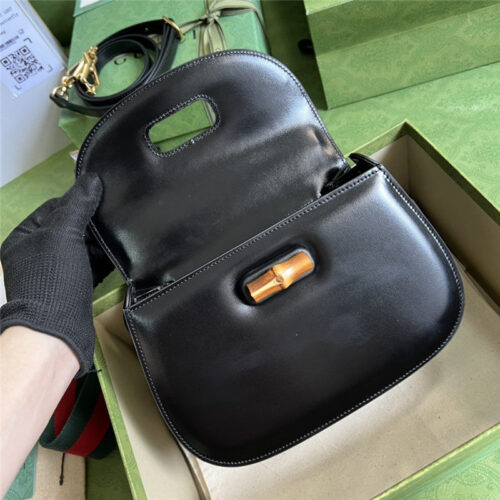 High Quality Luxury Gucci Bamboo 1947 Series Bamboo Small Handbag – Style 03238 product detail