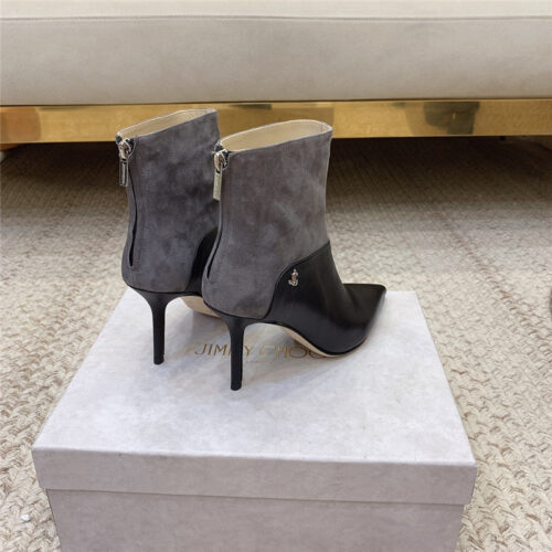 High Quality Luxury Jimmy Choo Classic Stiletto Heeled Ankle Boots – Style 78231 product detail