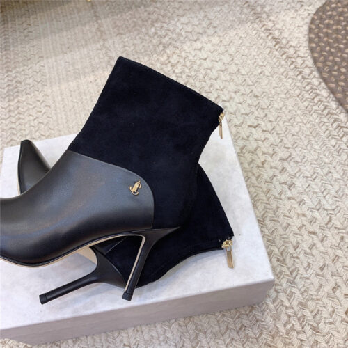 High Quality Luxury Jimmy Choo Classic Stiletto Heeled Ankle Boots product detail