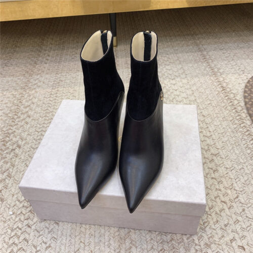 High Quality Luxury Jimmy Choo Classic Stiletto Heeled Ankle Boots alternate view