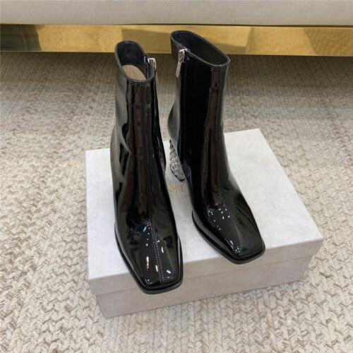 High Quality Luxury Jimmy Choo Classic Crystal Chunky Ankle Boots – Style 36439 product detail