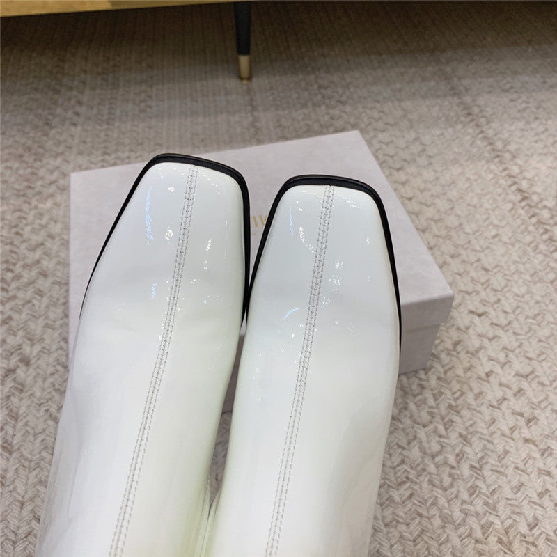 High Quality Luxury Jimmy Choo Classic Crystal Chunky Ankle Boots – Style 72599 product detail