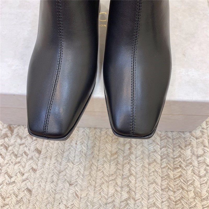 High Quality Luxury Jimmy Choo Classic Crystal Chunky Ankle Boots product detail