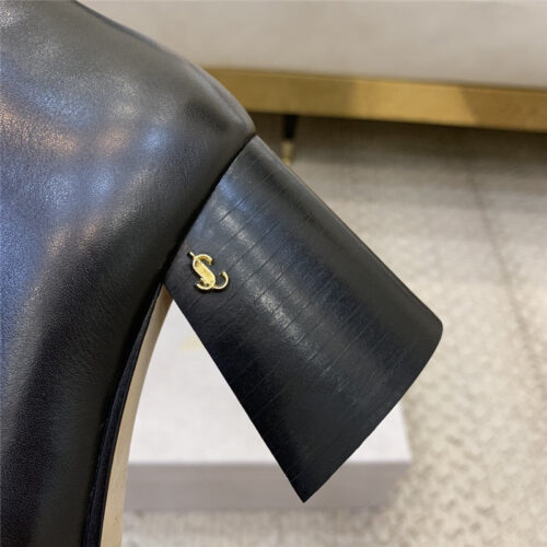 High Quality Luxury Jimmy Choo Classic Crystal Chunky Ankle Boots product detail