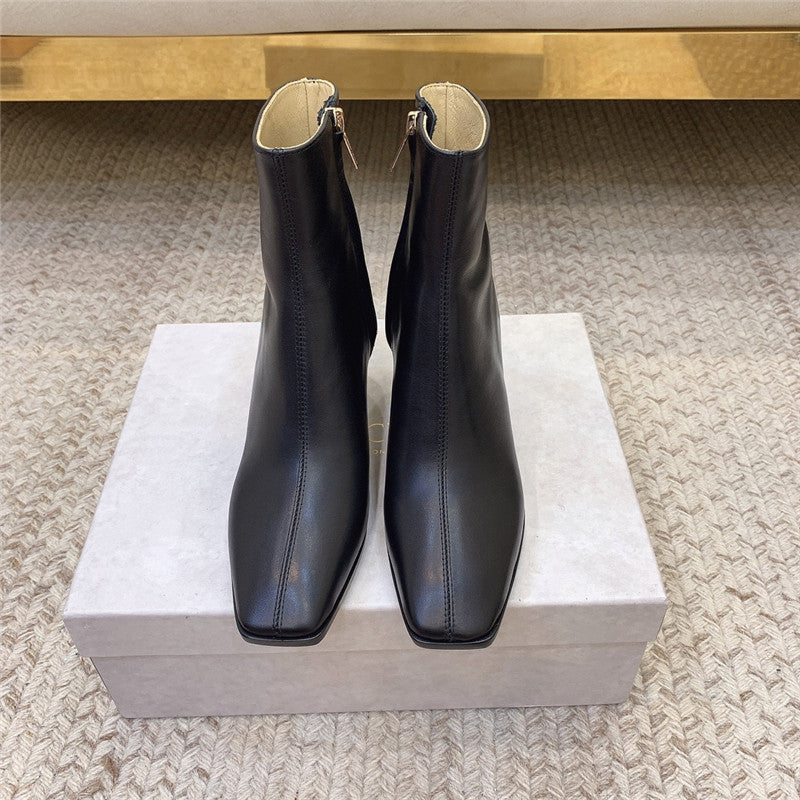 High Quality Luxury Jimmy Choo Classic Crystal Chunky Ankle Boots product detail