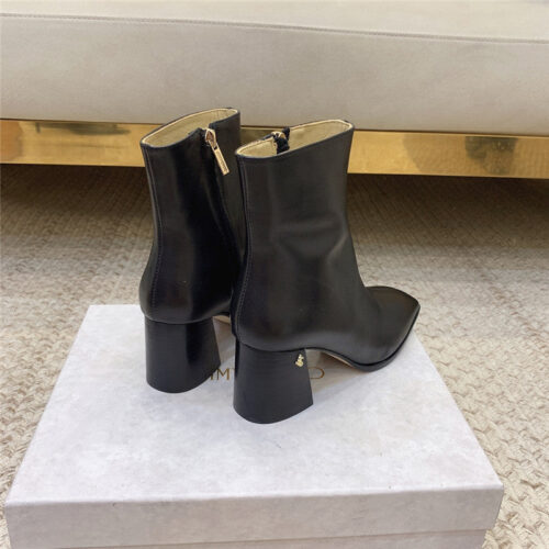 High Quality Luxury Jimmy Choo Classic Crystal Chunky Ankle Boots product detail