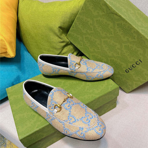 High Quality Luxury Gucci Horsebit Half Slippers – Style 77651