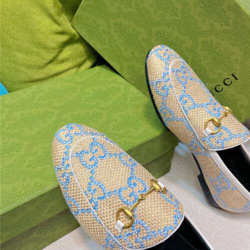 High Quality Luxury Gucci Horsebit Half Slippers – Style 77651 product detail