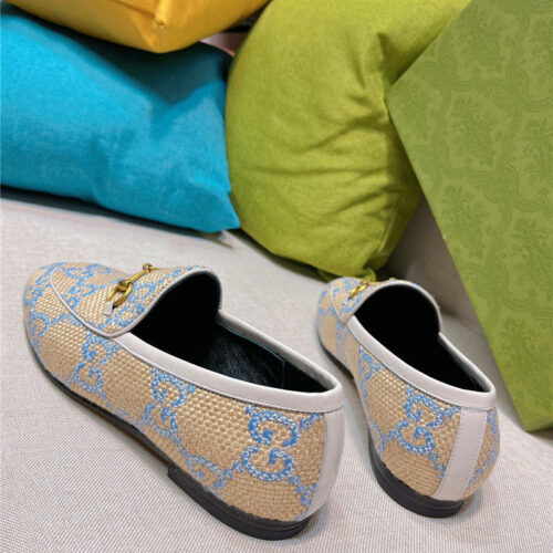 High Quality Luxury Gucci Horsebit Half Slippers – Style 77651 product detail