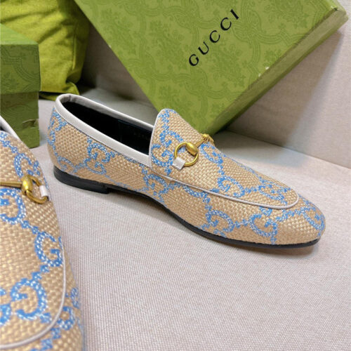 High Quality Luxury Gucci Horsebit Half Slippers – Style 77651 product detail