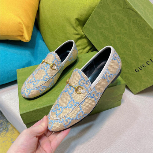 High Quality Luxury Gucci Horsebit Half Slippers – Style 77651 alternate view