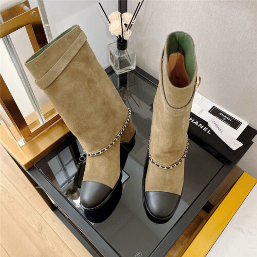 High Quality Luxury Chanel Chain Boots product detail