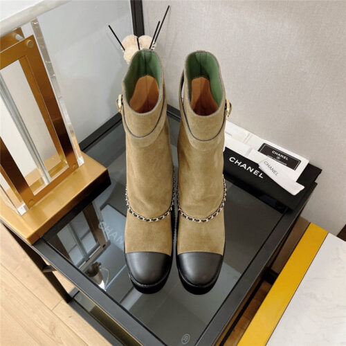 High Quality Luxury Chanel Chain Boots product detail